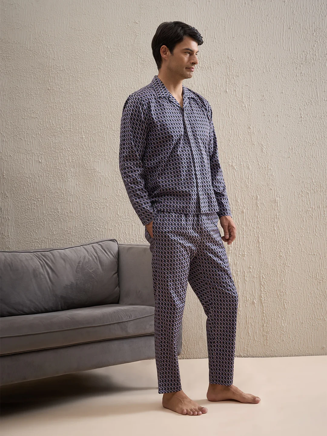 Cotton Night Suit Set