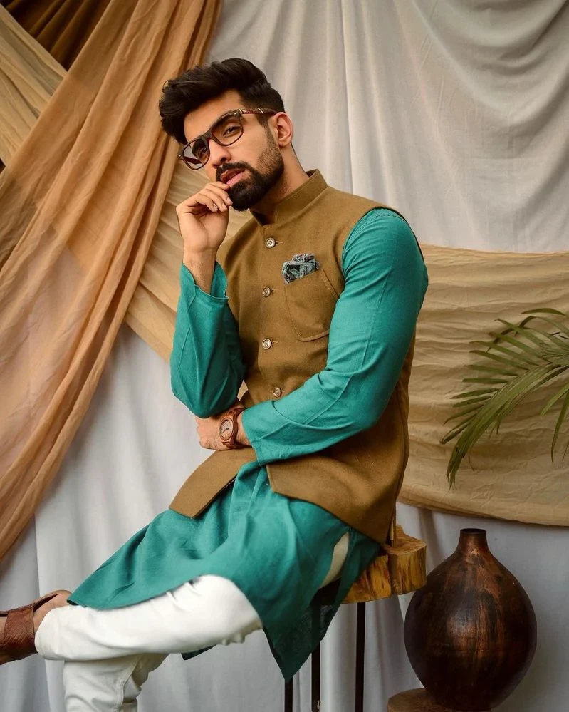 Solid Nehru Jacket