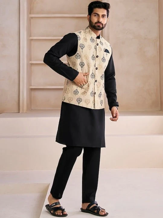 Printed Nehru Jacket
