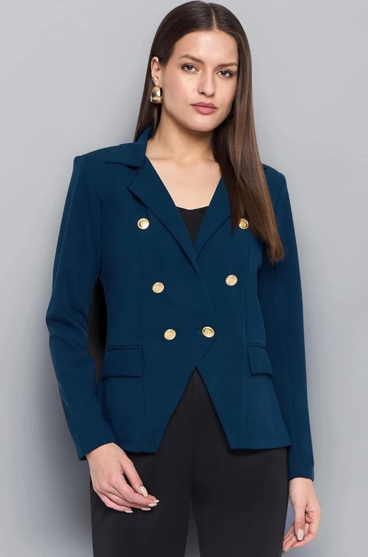 Double-Breasted Blazer