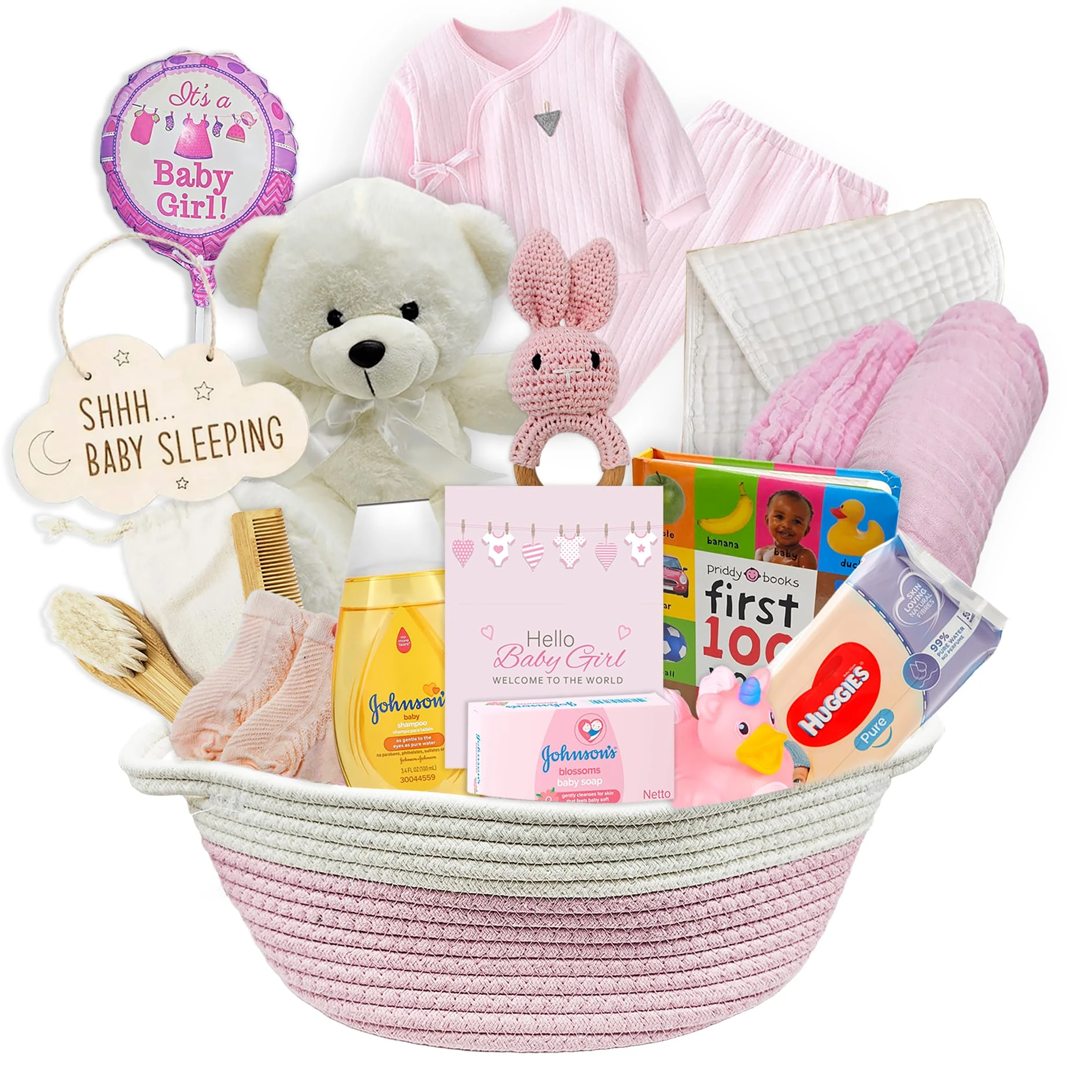 Soft Toy & Baby Care Hamper