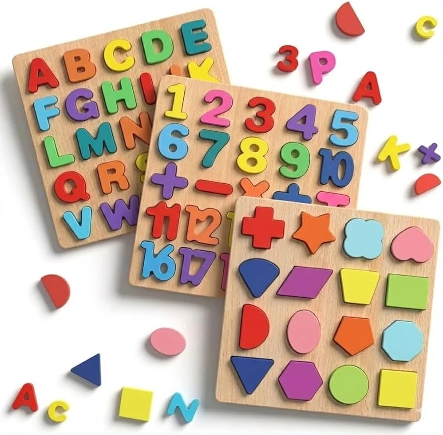 Kids Learning Puzzle Set